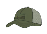 BUFF® EXPLORE TRUCKER CAP WATE FOREST (Outdoor)