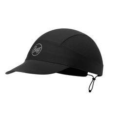 Běžecká kšiltovka BUFF®  Pack Run Cap R-Solid Black