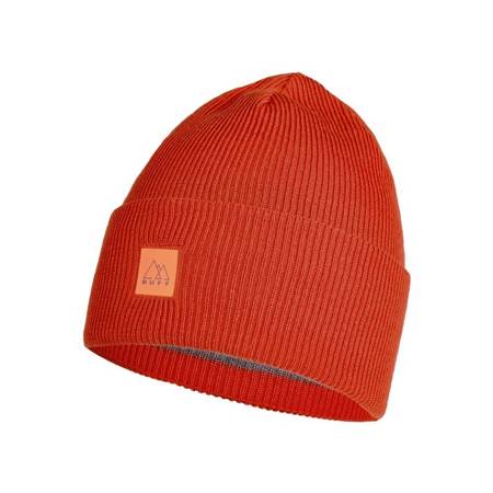Czapka BUFF® Crossknit Hat SOLID FIRE