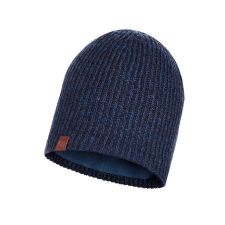 Czapka Zimowa BUFF® Knitted & Fleece Hat Lyne NIGHT BLUE 