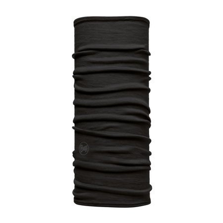 BUFF® Dětský Šátek Child Merino Wool Lightweight SOLID BLACK