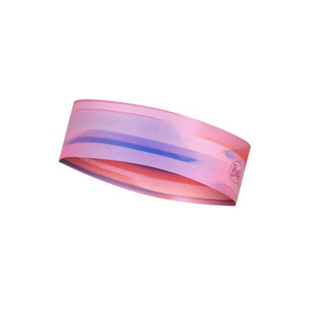 Čelenka BUFF® CoolNet UV+ Headband Slim NE10 PALE PINK Slim Fit