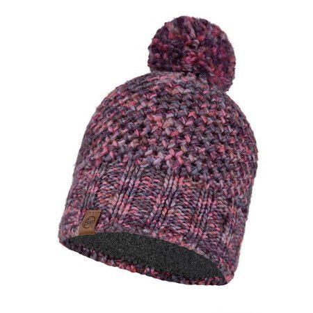 Buff Lifestyle Adult Knitted & Fleece Band Hat MARGO PURPLE